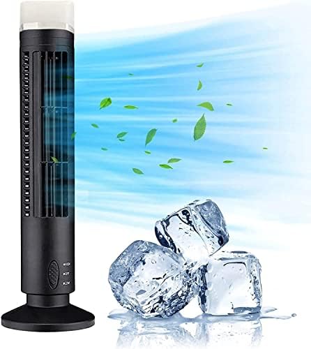 AUTS Yaz Kulesi Fanı, USB Şarj Edilebilir Kule Elektrikli Fan, soğutma Taşınabilir Fan Ayakta Bladeless Fan Klima