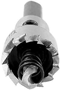 X-DREE 19mm Kesme Çapı HSS 6542 Büküm Matkap Ucu Delik Testere Kesici Takım w altıgen anahtar(19mm Kesme Çapı HSS