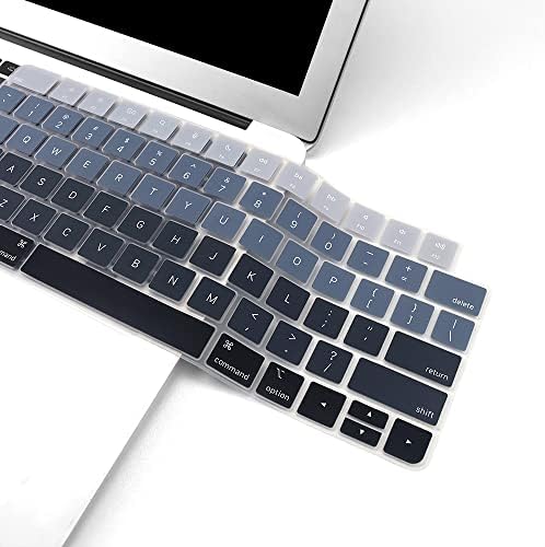 iMac 24 İnç Sihirli Klavye için Silikon Klavye Kapağı M1 Çip Modeli A2449/A2450 Dokunmatik Kimlikli Klavye Kaplaması,