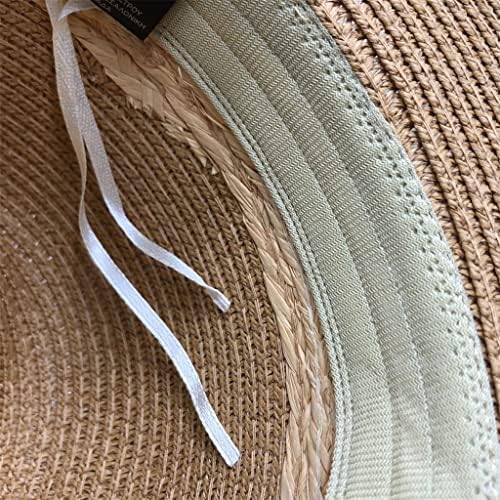 Satın almak Yaz Rahat Rafya güneş şapkaları Kadınlar için Moda Caz Hasır şapka Erkekler için Plaj Güneş Hasır Panama