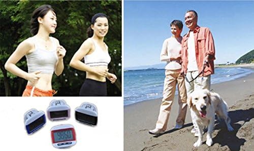 HiiBaby LCD Dijital Run Yürüyüş Mesafesi Adım Kalori Sayacı Pedometre