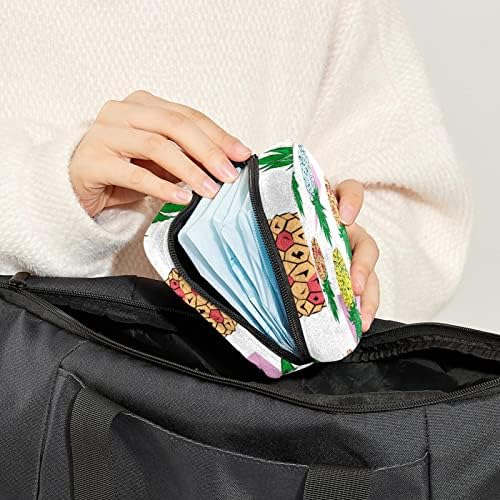 Dönem Çantası, Sıhhi Peçete Saklama çantası, Taşınabilir Adet Pedi fermuarlı çanta Kılıfı Kadınsı Menstruasyon İlk