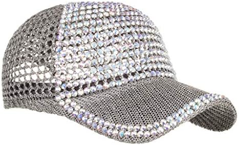 Yaz Rhinestones beyzbol şapkası Erkekler Kadınlar için Ayarlanabilir Şık Hip Hop Snapback Şapka Düz Renk Kamyon Şoförü