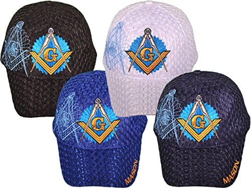 KYS Düzine Paketi Toptan Mason' Masonik Beyzbol Şapkaları Kapaklar