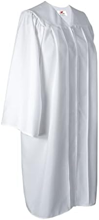 Mezuniyet elbisesi için MyGradDay Unisex mat elbiseler, kilise için koro elbise, minber elbise ve papaz ve yargıç