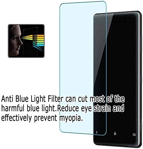 Puccy 2 paket Anti mavi ışık ekran koruyucu film ile uyumlu BenQ ZOWIE XL2411K 24 Ekran monitör TPU koruma ( Temperli