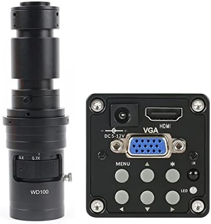 Mikroskop Aksesuarları 1080 P Endüstriyel Dijital Video Mikroskop Kamera 100X 180X 300X C Mount Lens Laboratuar Sarf