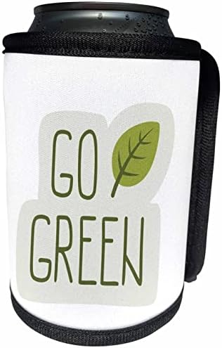 3dRose Go Green Gezegeni Kurtar Kampanyası-Şişe Sargısını Soğutabilir (cc-360482-1)