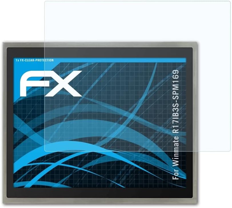 atFoliX ekran koruyucu Film ile Uyumlu Winmate R17IB3S-SPM169 Ekran Koruyucu, Ultra Net FX koruyucu film