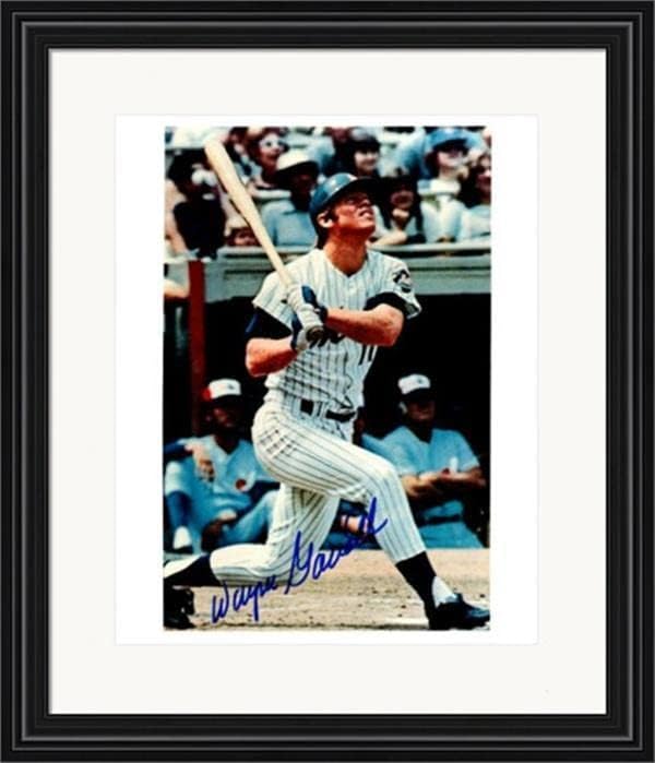 Wayne Garrett imzalı 8x10 Fotoğraf (New York Mets 1969 Dünya Serisi Şampiyonu) 2 Keçeleşmiş ve Çerçeveli-İmzalı MLB