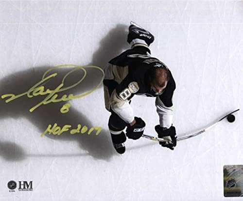 Mark Recchi İmzalı 8x10 Fotoğraf Pittsburgh Penguins-İmzalı NHL Fotoğrafları