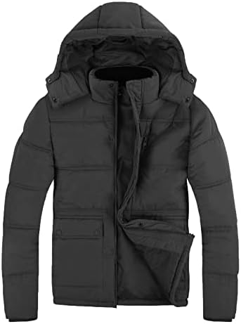 Erkek Sonbahar Ve Kış Moda Rahat Kapüşonlu Gevşek Kalınlaşmış Sıcak Pamuk Ceket Pamuk kapitone ceket Ceket Ceket Erkek