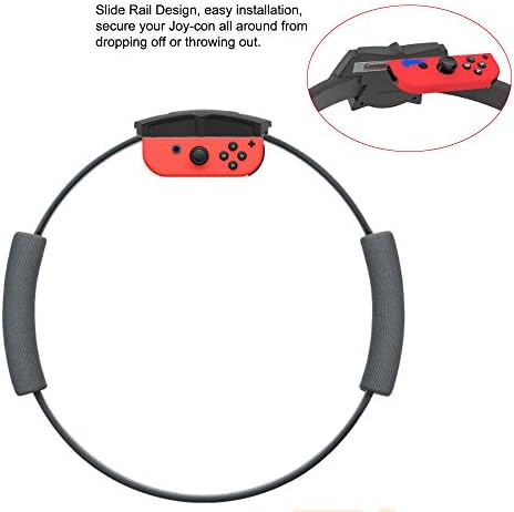 LARRY - X Anahtarı Spor Yüzük Ayarlanabilir Elastik Bacak Kayışı Spor Bandı Macera Oyunu Ring-Con Sapları Nintendo