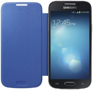 Samsung Galaxy S4 Mini Kapak Folio Kılıf-Açık Mavi