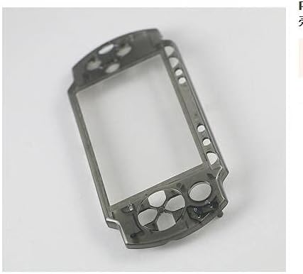 Jayamer Ön Yüz Plakası Faceplate Shell Kılıf Kapak Koruyucu Sony PSP 2000 için PSP2000 Konsol Değiştirme (Şeffaf Siyah)