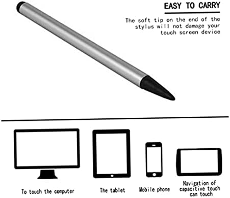 Kapasitif ve Dirençli Stylus Kalem Geri Çekilebilir İnce Nokta Stylus Ucu Yüksek Hassasiyet Evrensel Samsung Galaxy