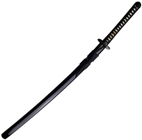 Musashi-TENSAİ Katana 1060 yüksek Karbonlu Çelik Killi Temperli samuray Kılıcı Katana