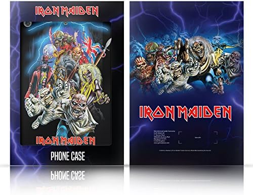 Kafa Durumda Tasarımlar Resmen Lisanslı Iron Maiden İngiltere Turları Yumuşak Jel Kılıf Samsung Galaxy Tab ile Uyumlu