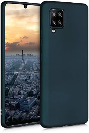 kwmobile TPU Kılıf ile Uyumlu Samsung Galaxy A42 5G-Case Yumuşak İnce Pürüzsüz Esnek Koruyucu Telefon Kapağı-Metalik