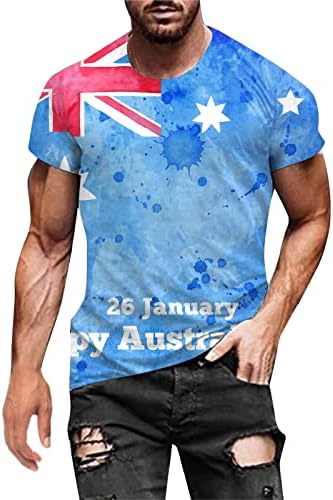 2023 Yeni Erkek Moda İlkbahar Yaz Rahat Kısa Kollu O Boyun Baskılı T Shirt Üst Bluz Örgü Gömlek Erkekler