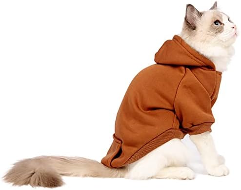 Kediler için evcil hayvan Giysileri Kız Köpek Kıyafeti Yumuşak Kedi Kazak Köpek Kazak Küçük Köpek Yavru Kedi (X-Küçük,