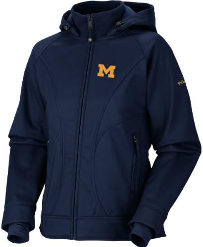 NCAA Michigan Wolverines İlk On Kapüşonlu Softshell Ceket