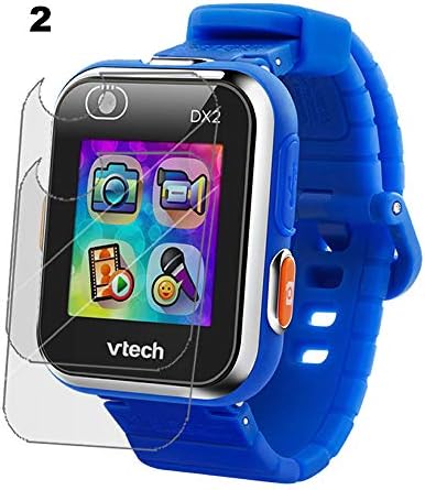 IPG VTech Kidizoom Smartwatch DX2 İzle Ekran Koruyucu (2 Adet) görünmez Ultra HD Şeffaf Film Anti Scratch Cilt Koruma-Pürüzsüz