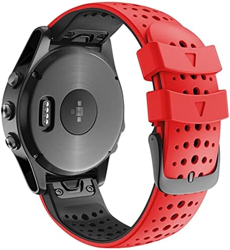 HAZELS Silikon Quickfit Kordonlu Saat Garmin Fenix 6X Pro İzle Kolaylık Bilek Bandı Kayışı Fenix 6 Pro akıllı saat