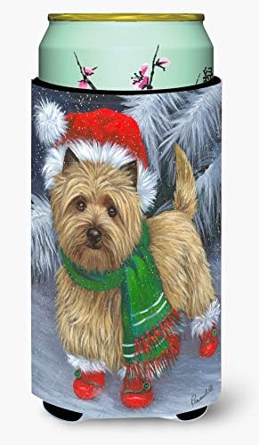 Caroline's Treasures PPP3058TBC Cairn Terrier Noel Kırmızı Çizmeler Uzun Boylu Çocuk Hugger, Can Soğutucu Kol Hugger