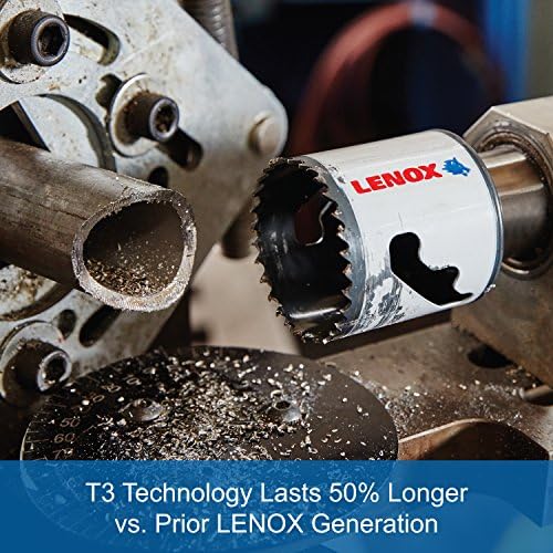LENOX Tools Delik Testere, Bi-Metal, Hız Yuvası, Çardaklı, 1-1 / 8 inç (1772483)
