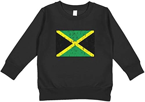 Amdesco Jamaika Bayrağı Jamaikalı Yürümeye Başlayan Çocuk Sweatshirt