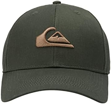 Quiksilver erkek Onlarca Yıl Ayarlanabilir Snap Back Kavisli Brim Cap Şapka