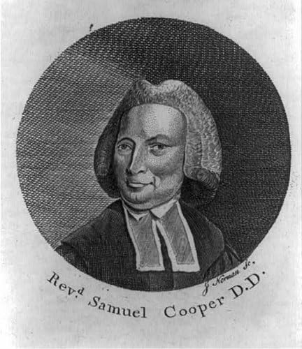 Tarihsel Bulgular Fotoğraf: Rahip Samuel Cooper, 1725-1783, Boston'daki Cemaatçi Bakan