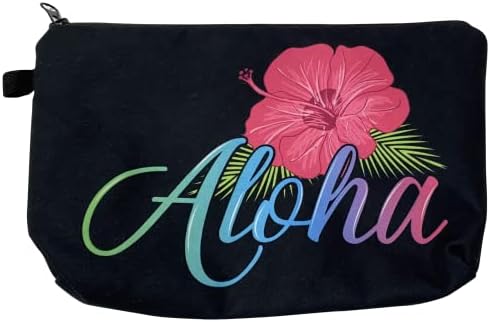 Aloha Tasarımları ALOHA Kozmetik Çantası Kadınlar için Geniş Makyaj Çantası Seyahat Sıçrama geçirmez makyaj çantası